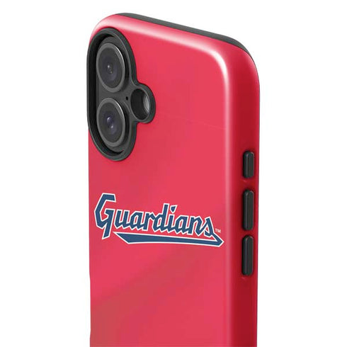 MLB Cleveland Guardians Alternate Road Jersey iPhone 16 Plus Impact Case